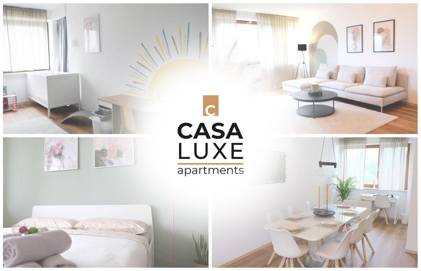 Casa Luxe - 120Qm - Zentral - Familienfreundlich - Parkplatz - 5Km Zum Legoland Apartment Guenzburg Exterior photo